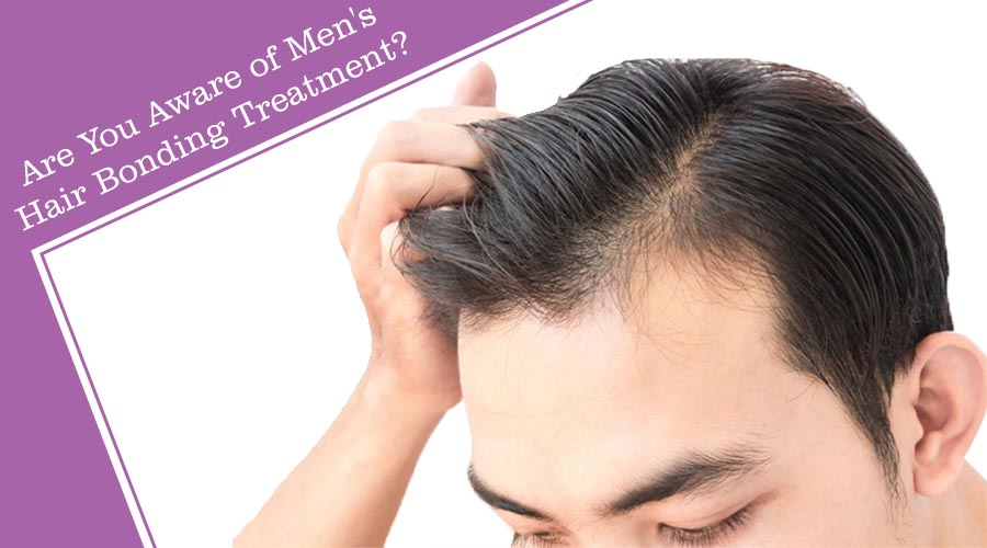How to perform bonding for reprieve hair system?