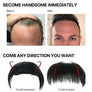 Frontal Hairpiece for Men Made with a Super Thin Skin Base