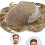 French Lace with Thin Skin Back and Sides Hairpieces