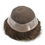 French Lace with PU Perimeter and Folded Lace Front Stock Men's Toupee