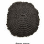 Hair Pieces for African Americans with Lace Front and Skin Back and Sides