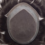 Natural Lace Front and Skin Perimeter Men's Hair Replacement System