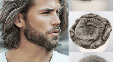 Men’s Toupee Wholesale: Hair Systems for Men Vs Glue on Toupee